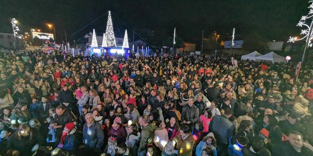 Encendido navideño en Mos Encendido navideño en Mos