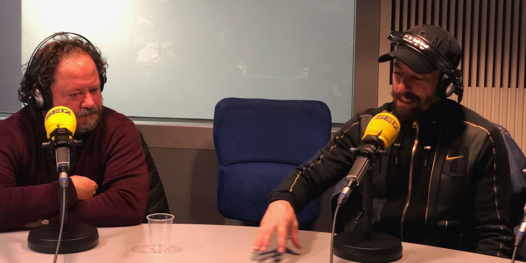 Ismael Fritschi y Adrián Lastra durante su entrevista en A vivir Madrid Ismael Fritschi y Adrián Lastra durante su entrevista en A vivir Madrid