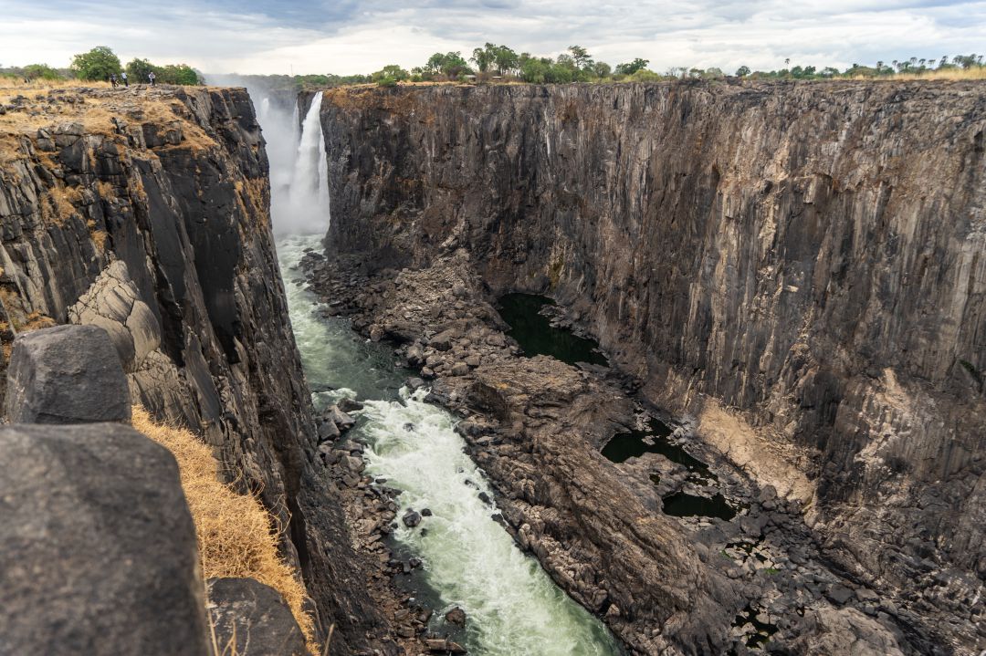 Estado actual de las cataratas Victoria tras la peor sequía en Zambia y Zimbabue Estado actual de las cataratas Victoria tras la peor sequía en Zambia y Zimbabue
