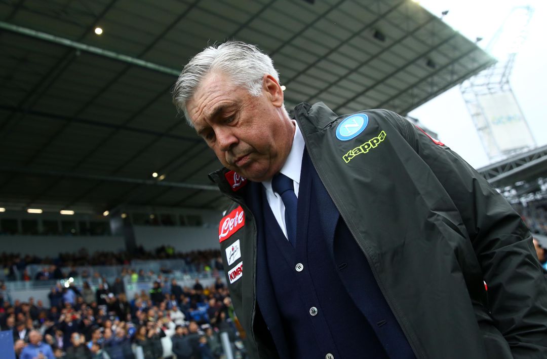 Carlo Ancelotti, ex entrenador del Nápoles Carlo Ancelotti, ex entrenador del Nápoles