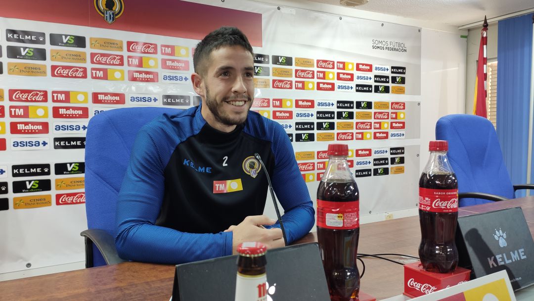 Felipe, en la sala de prensa del Rico Pérez Felipe, en la sala de prensa del Rico Pérez