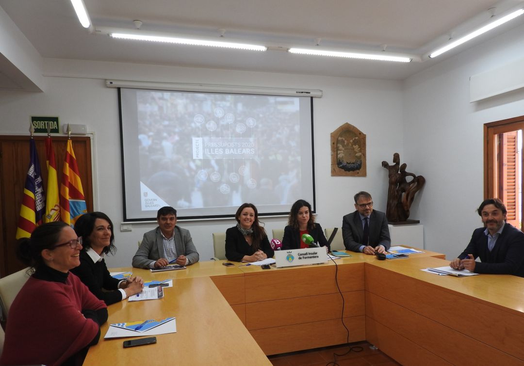 Imagen de la presentación de los presupuestos Imagen de la presentación de los presupuestos
