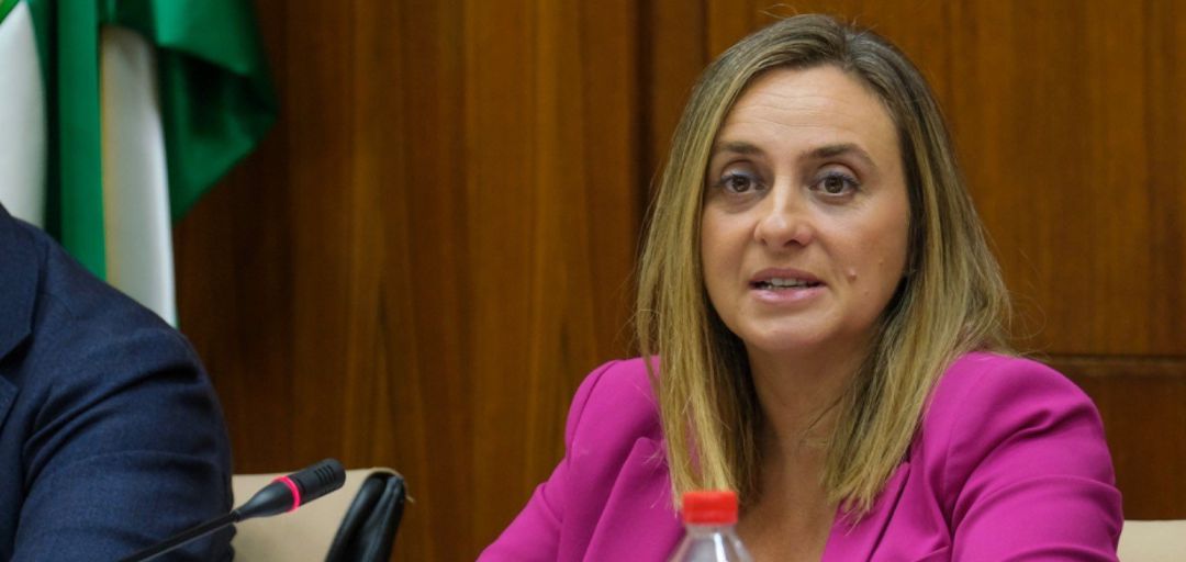 La consejera de Fomento, Infraestructuras y Ordenación del Territorio de la Junta de Andalucía, Marifrán Carazo, en el Parlamento andaluz La consejera de Fomento, Infraestructuras y Ordenación del Territorio de la Junta de Andalucía, Marifrán Carazo, en el Parlamento andaluz