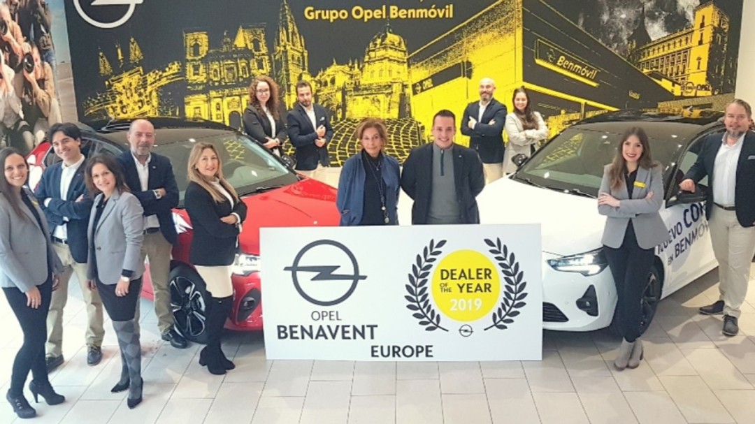 Opel Benavent-Benmóvil, concesionario del año en Europa