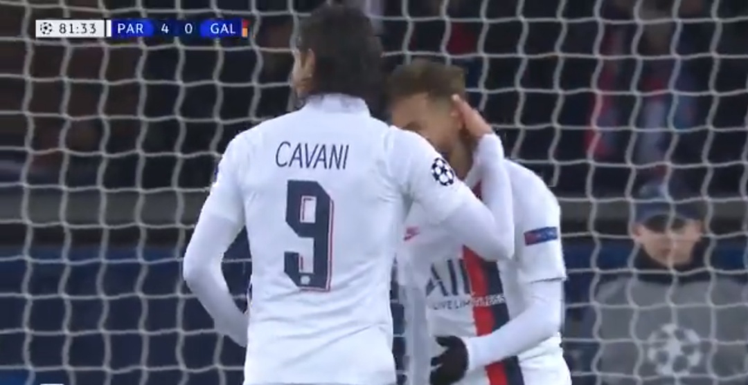 Cvani agradece a Neymar su gesto de cederle el penalti Cvani agradece a Neymar su gesto de cederle el penalti