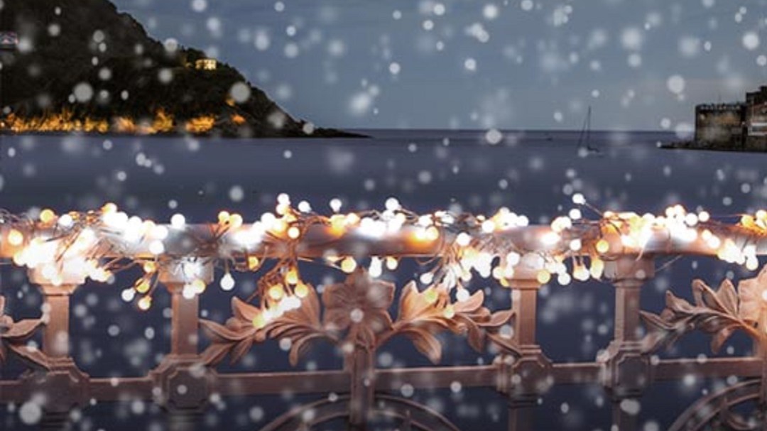 La navidad enciende las capitales vascas