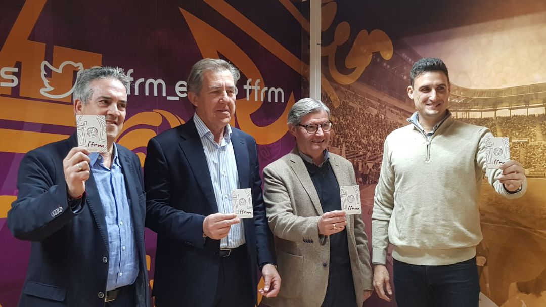 José Miguel Monje y Bartolomé Molina (centro) junto a Manuel Illera y Javier Martínez José Miguel Monje y Bartolomé Molina (centro) junto a Manuel Illera y Javier Martínez