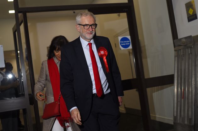 El líder laborista Jeremy Corbyn. El líder laborista Jeremy Corbyn.