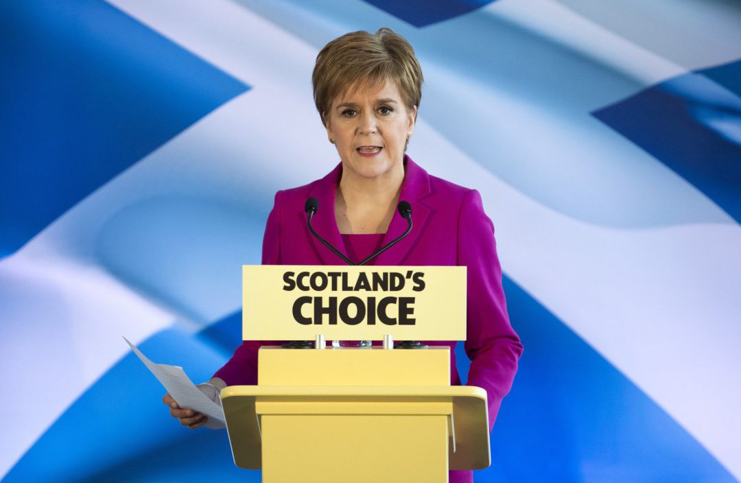 La líder del SNP, Nicola Sturgeon La líder del SNP, Nicola Sturgeon