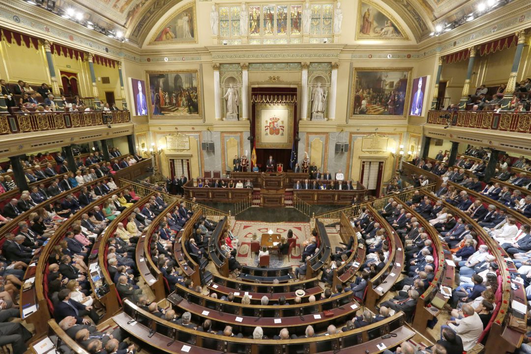 Plano general del Congreso de los Diputados. Plano general del Congreso de los Diputados.