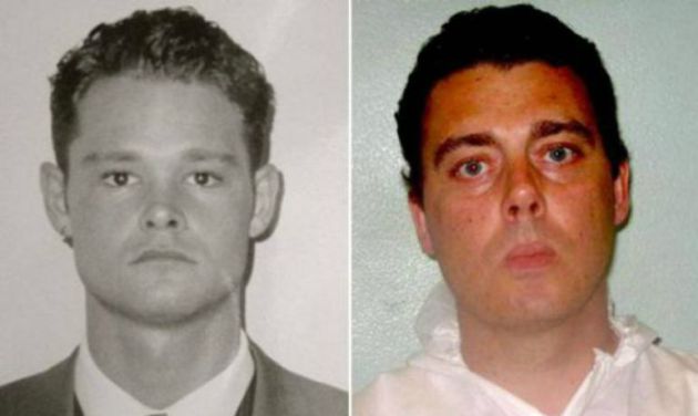 Romano van der Dussen (i) antes de su ingreso en prisión en 2003. El británico Mark Dixie (d) Romano van der Dussen (i) antes de su ingreso en prisión en 2003. El británico Mark Dixie (d)