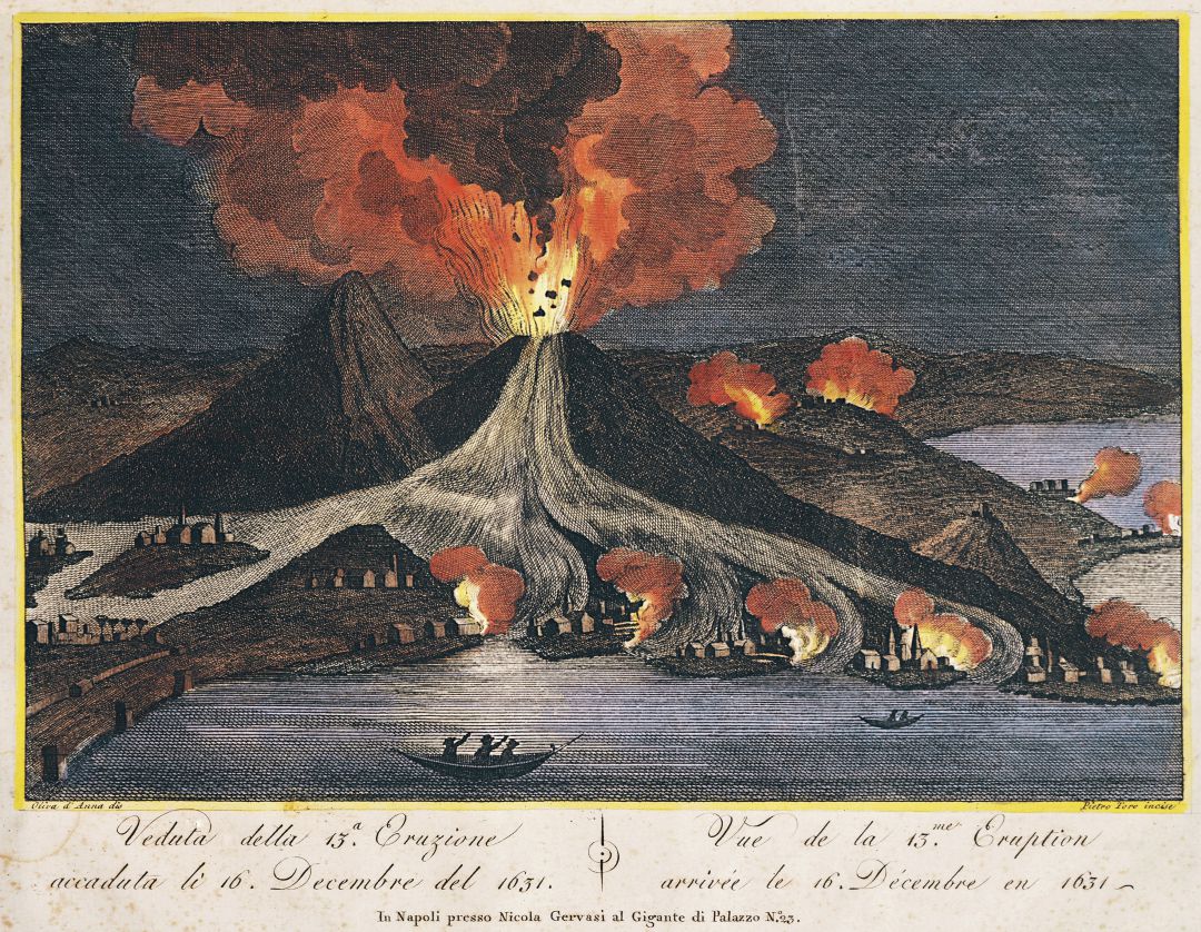 Erupción del Vesubio en 1631 Erupción del Vesubio en 1631