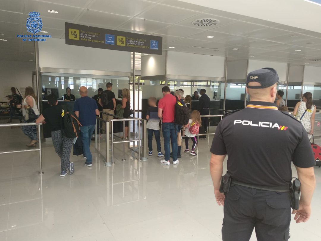 Detenido un hombre en el aeropuerto de Palma Detenido un hombre en el aeropuerto de Palma