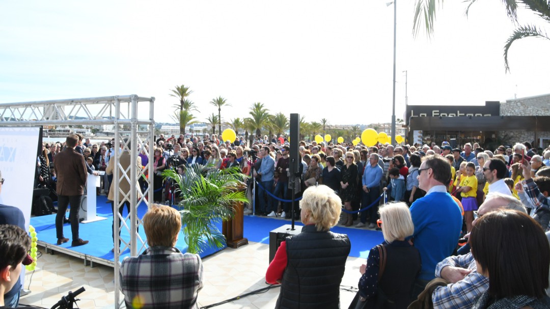 Xàbia se vuelca en el homenaje a David Ferrer