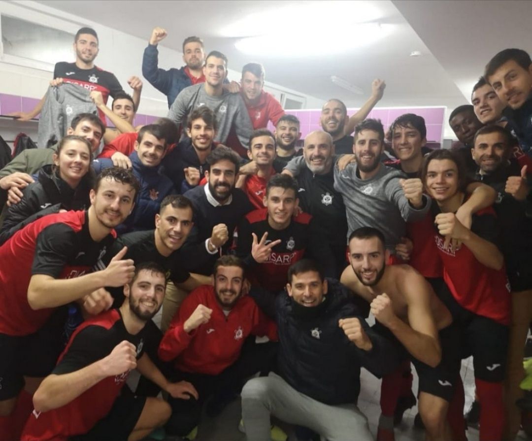 El Portuarios celebra la primera victoria de la temoprada frente al Sueca El Portuarios celebra la primera victoria de la temoprada frente al Sueca