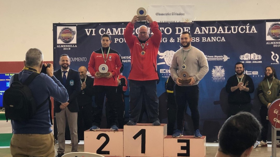 Vicente Encinas cierra el año con oro de Andalucía