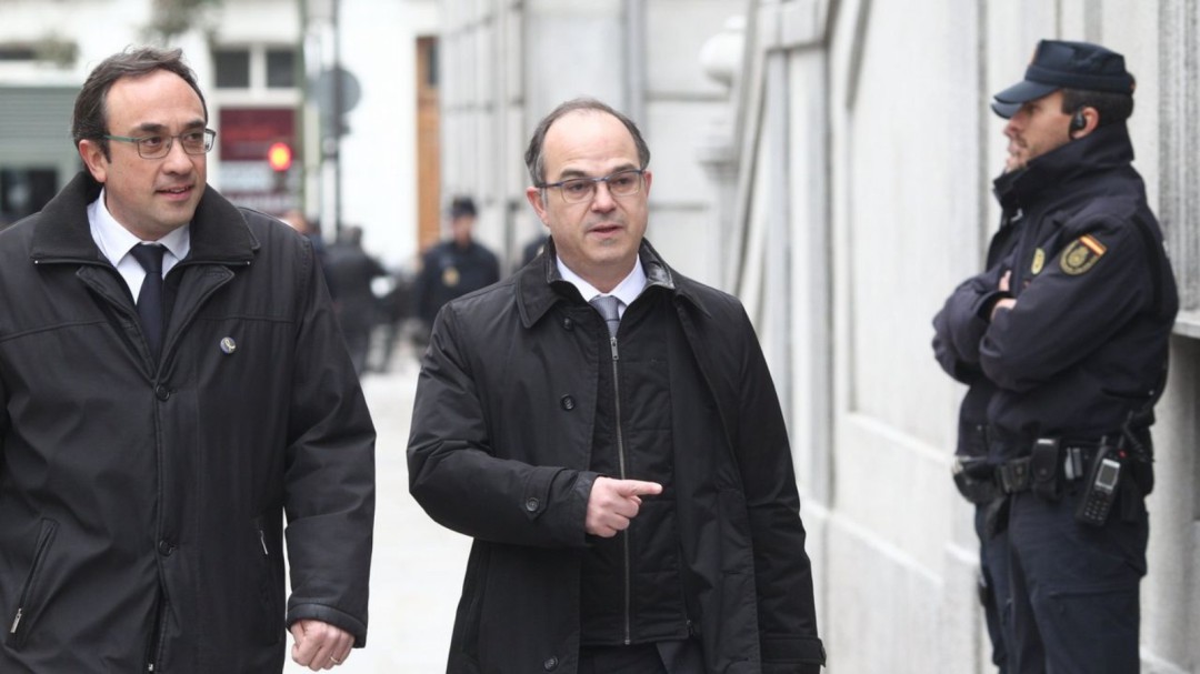 La Fiscalía rechaza que se reduzca el cumplimiento de condena de los presos del procés