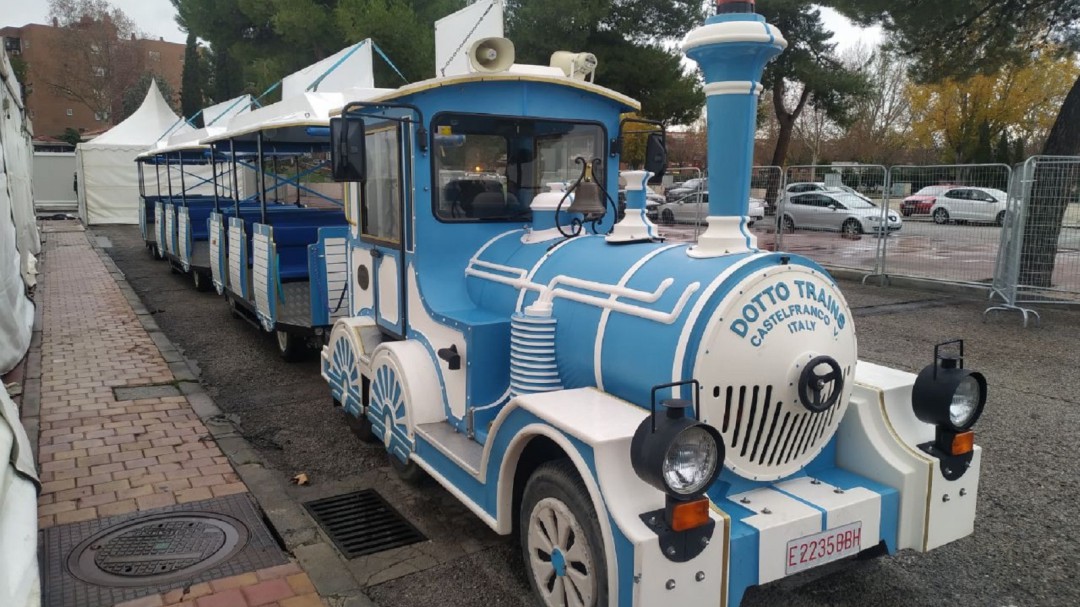 Sanse estrena los Trenes de la Navidad