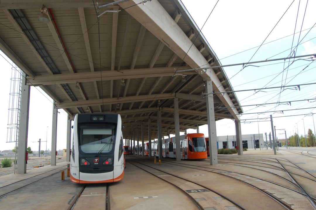 Talleres del TRAM en El Campello Talleres del TRAM en El Campello