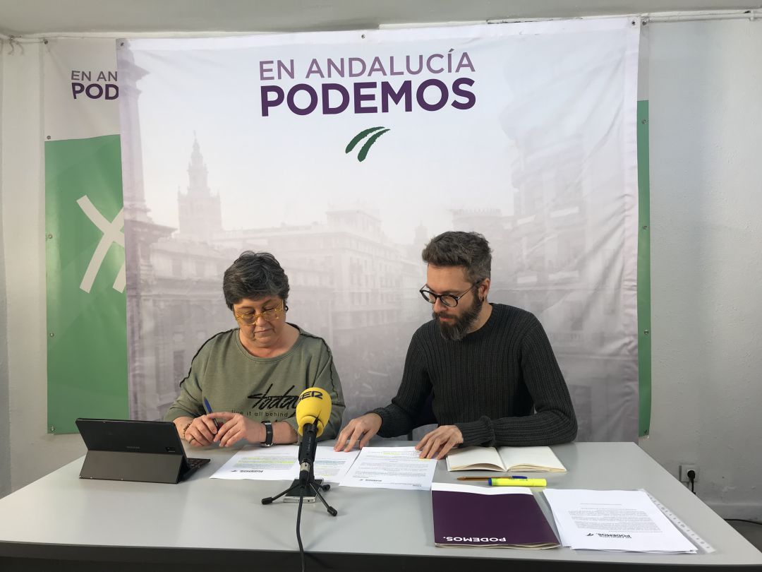 Lucía Real y Javier Ureña. Lucía Real y Javier Ureña.