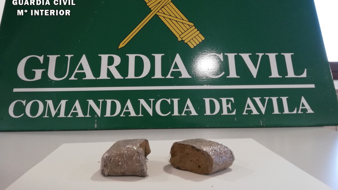 Dos detenidos por tráfico de hachís, en la zona de El Barco de Ávila