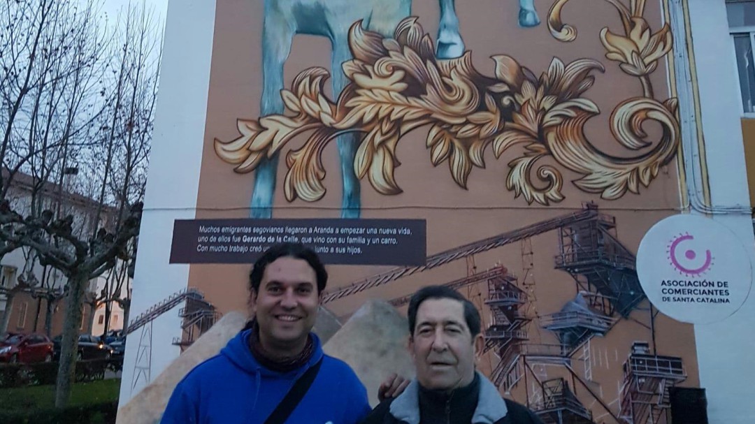 Un homenaje artístico a Gerardo de la Calle