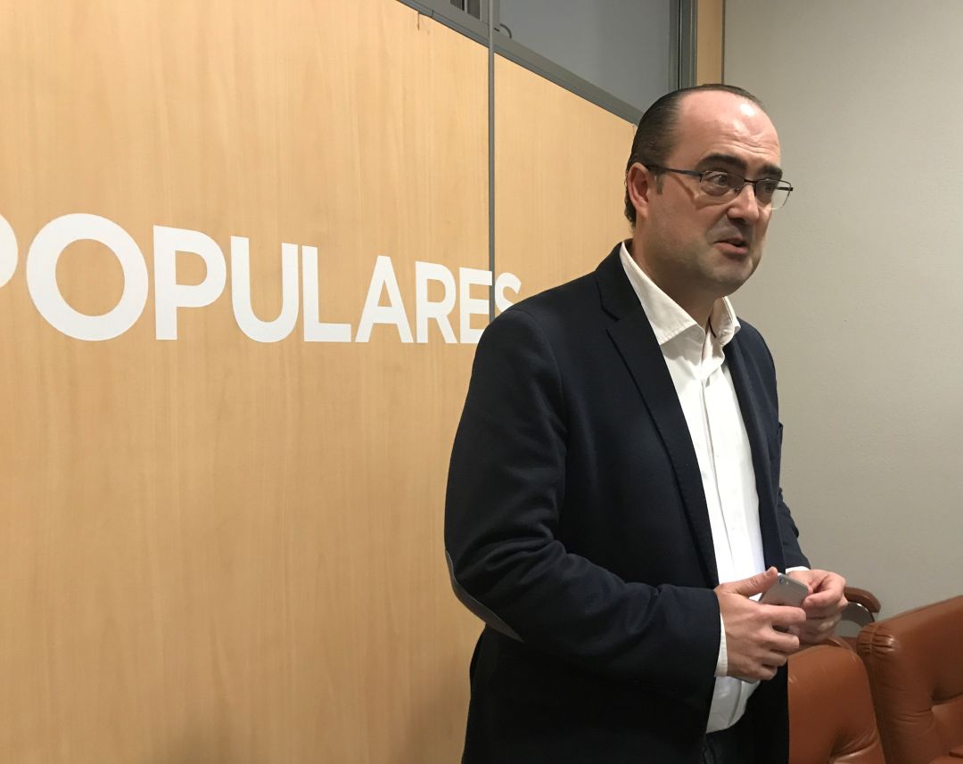 Portavoz del PP, Marco Antonio Morala Portavoz del PP, Marco Antonio Morala
