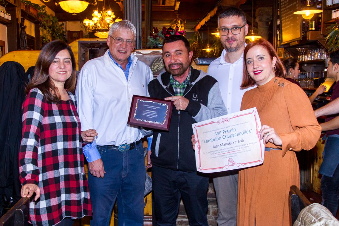 El presentador José Manuel Parada recibe el premio 'Lambrión Chupacandiles 2019' El presentador José Manuel Parada recibe el premio 'Lambrión Chupacandiles 2019'
