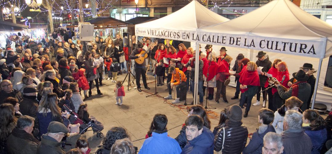 Villancicos en la calle en Leganés Villancicos en la calle en Leganés