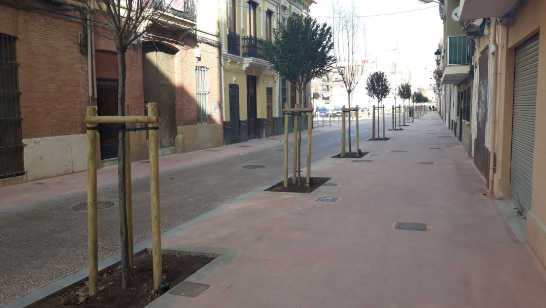 Aspecto actual tras la actuación municipal Aspecto actual tras la actuación municipal