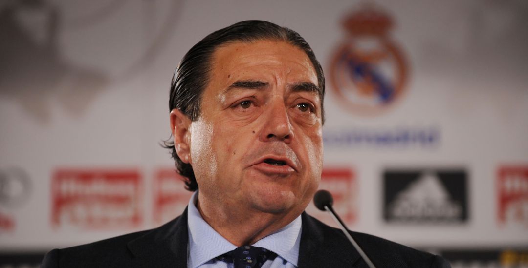Vicente Boluda, durante su etapa como presidente del Real Madrid Vicente Boluda, durante su etapa como presidente del Real Madrid