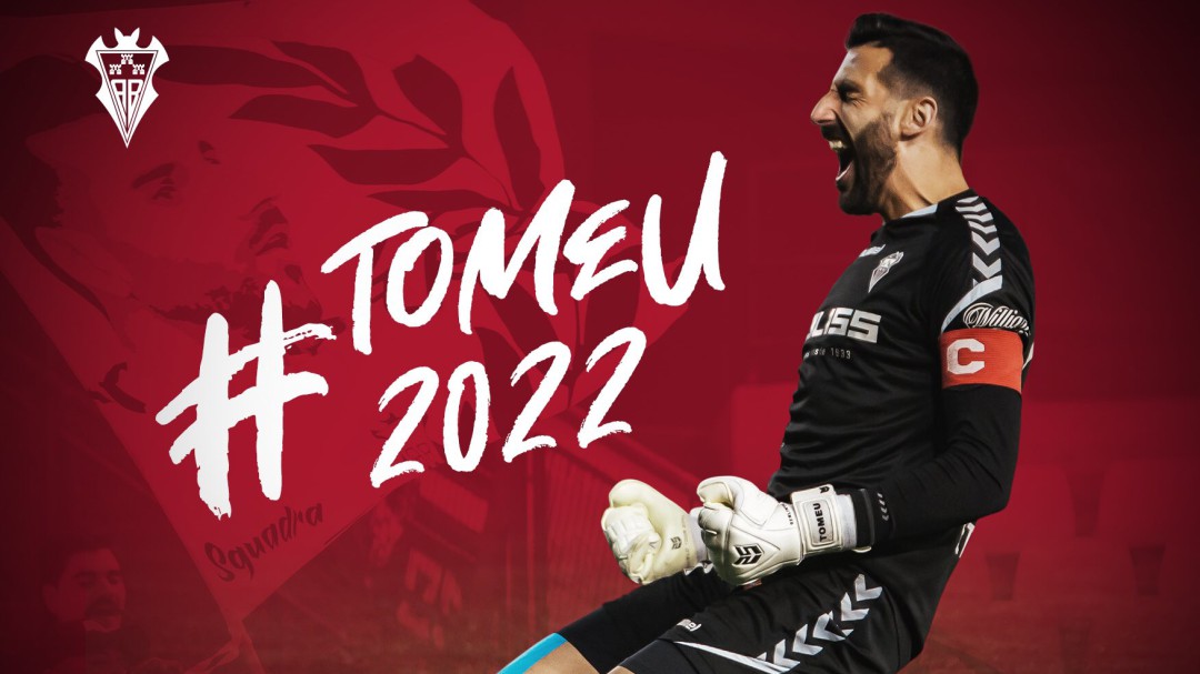 El portero Tomeu Nadal amplía su vinculación con el Albacete