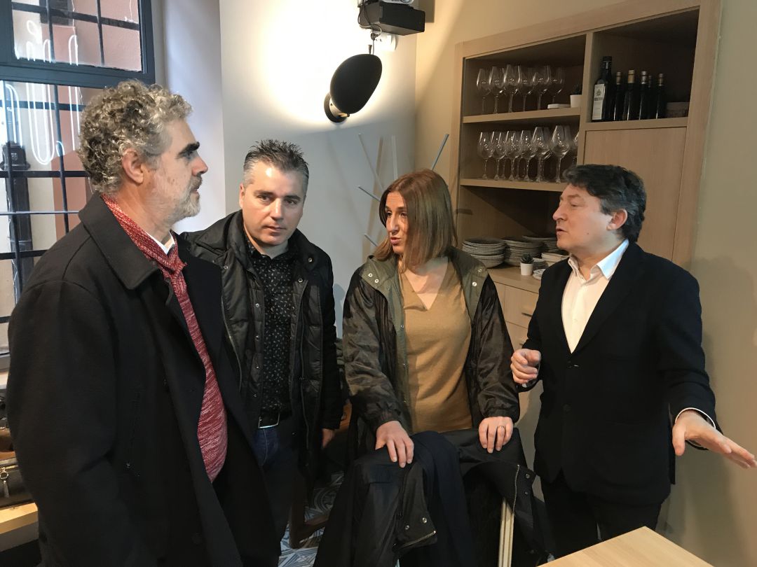 Los concejales de USE-Bierzo en Ponferrada Los concejales de USE-Bierzo en Ponferrada