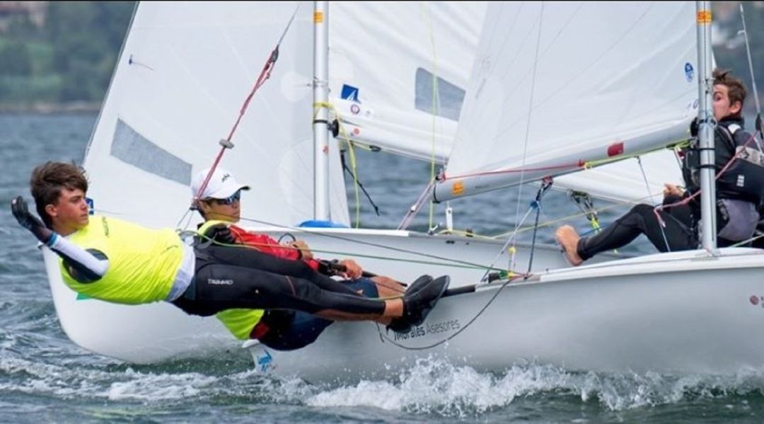 Alberto Morales y Miguel Bethencourt en una de las regatas de la Christmas Race 2019. Alberto Morales y Miguel Bethencourt en una de las regatas de la Christmas Race 2019.