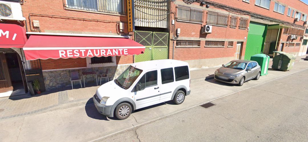Una de las rejillas de alcantarillado en la calle Fundidores de Getafe Una de las rejillas de alcantarillado en la calle Fundidores de Getafe