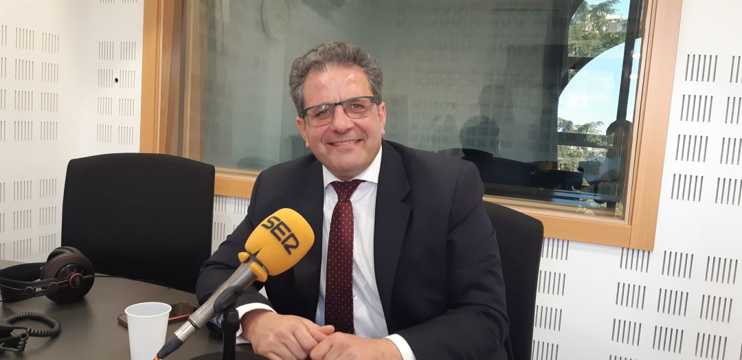 Ramón Jurado, alcalde de Parla, durante la entrevista de 'Hoy por Hoy Madrid Sur' Ramón Jurado, alcalde de Parla, durante la entrevista de 'Hoy por Hoy Madrid Sur'