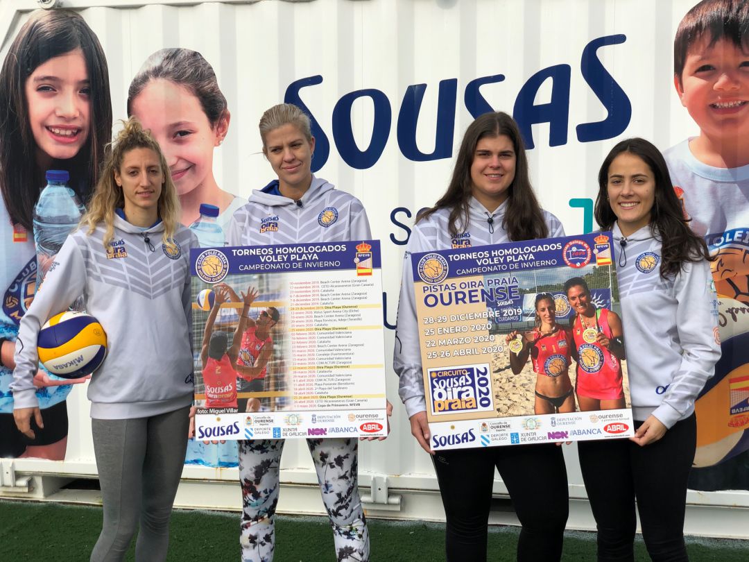 Las jugadoras del club ourensano Nuria Bouza y Nazaret Florían se postulan favoritas para conseguir el triunfo en la categoría femenina Las jugadoras del club ourensano Nuria Bouza y Nazaret Florían se postulan favoritas para conseguir el triunfo en la categoría femenina
