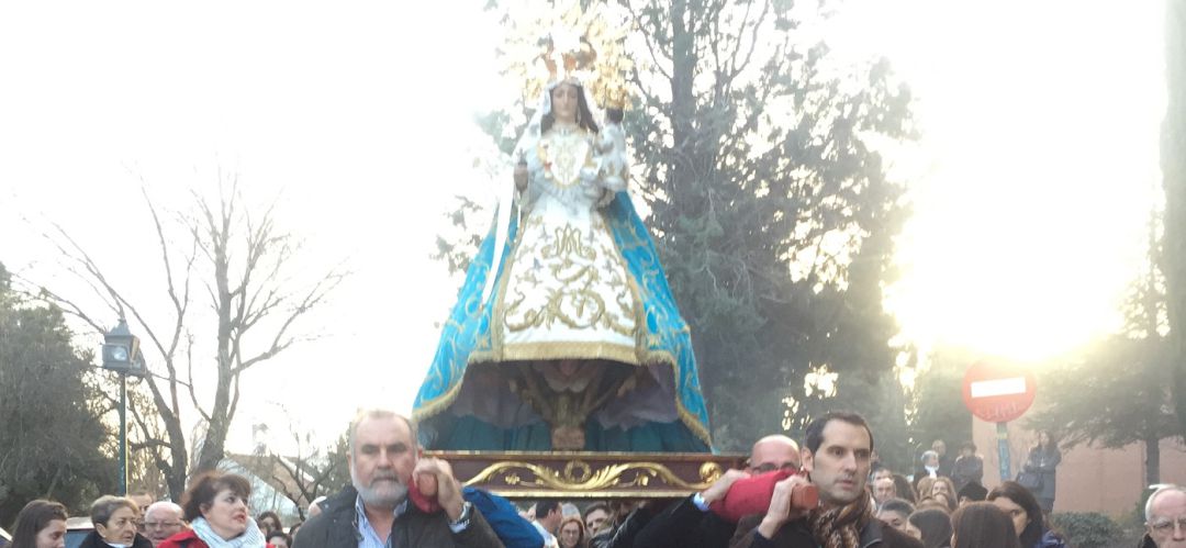 Procesión de la patrona de Alcobendas Procesión de la patrona de Alcobendas