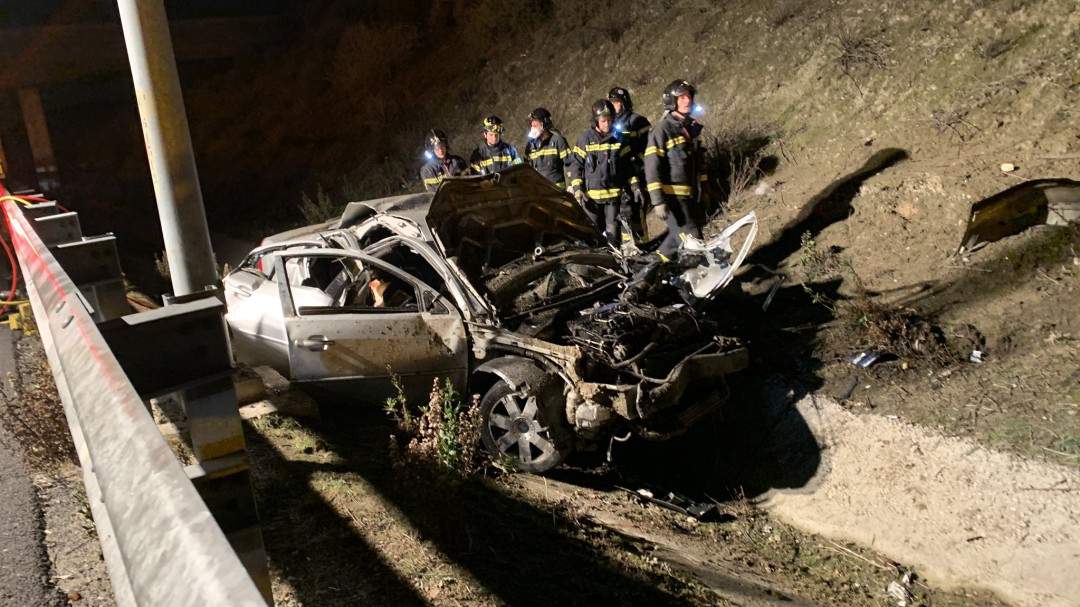 Tres jóvenes de menos de 20 años mueren en un accidente en la M-50