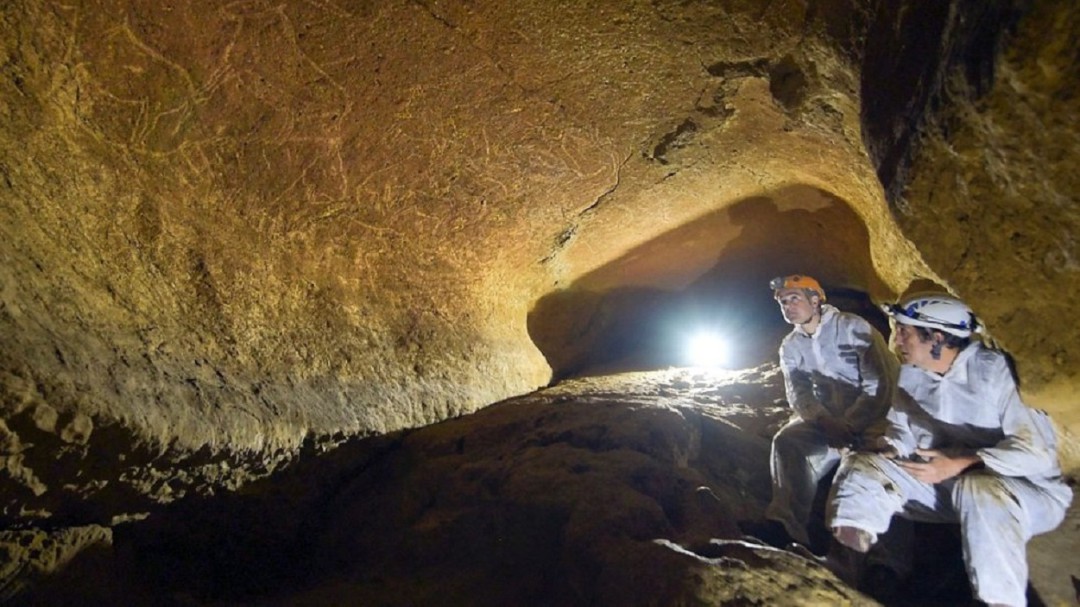 Arrancan las obras para mejorar el sistema hídrico de la cueva de Armintxe