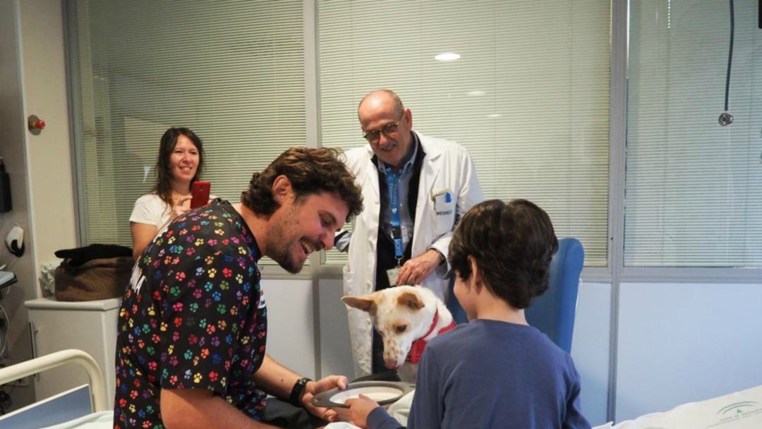 El Hospital ha puesto en marcha una unidad canina. El Hospital ha puesto en marcha una unidad canina.