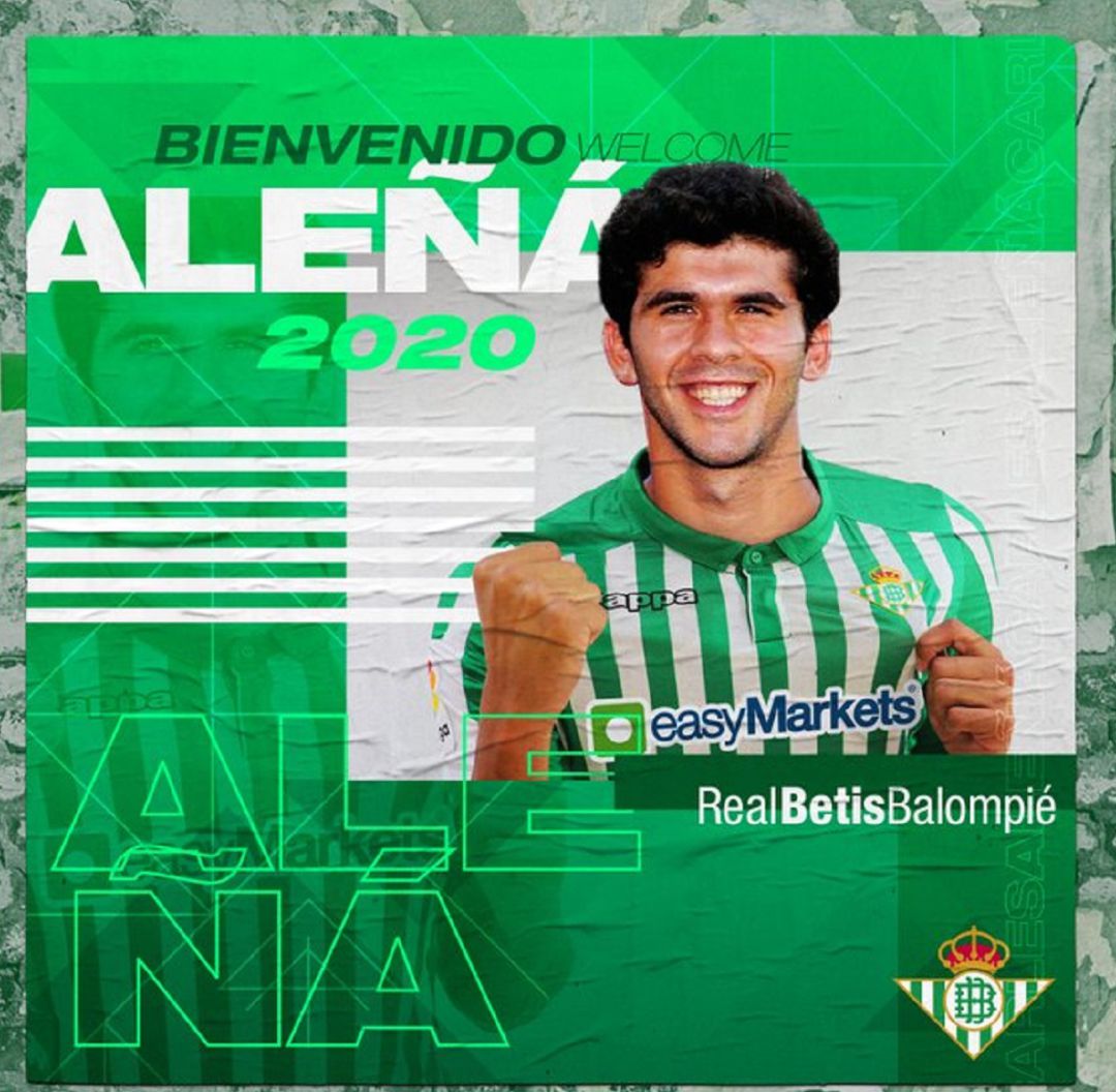 Carles Aleñá jugará en el Betis hasta final de temporada. Carles Aleñá jugará en el Betis hasta final de temporada.