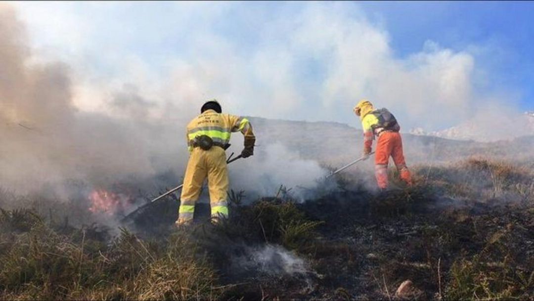 Extinción de un incendio. Extinción de un incendio.