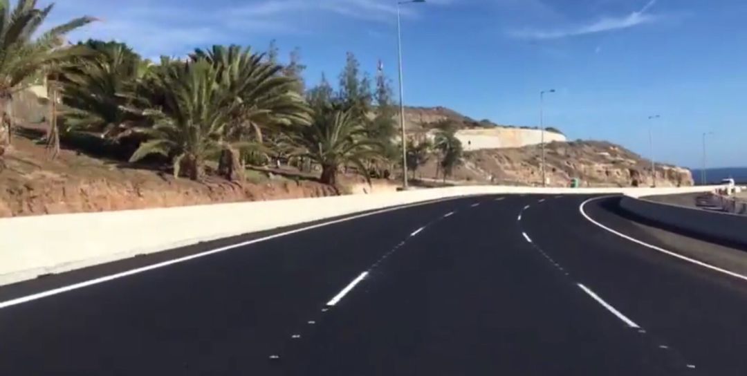La GC1 vuelve a tener 3 carriles La GC1 vuelve a tener 3 carriles
