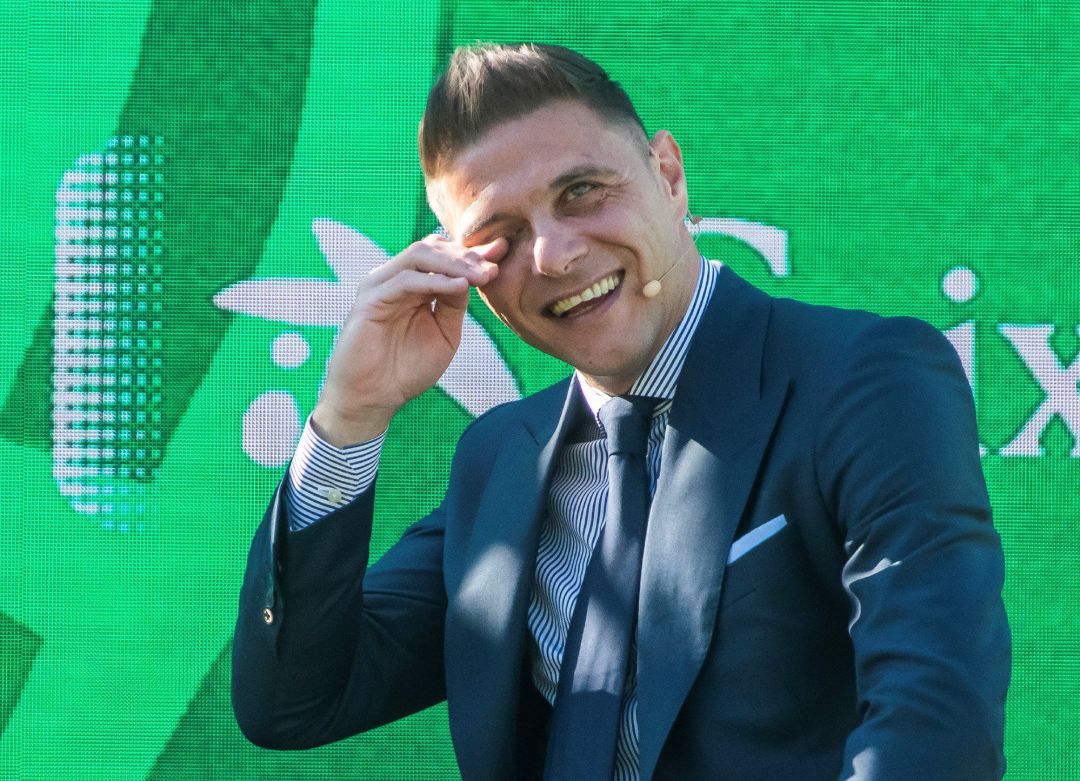 Joaquín, emocionado en su renovación Joaquín, emocionado en su renovación