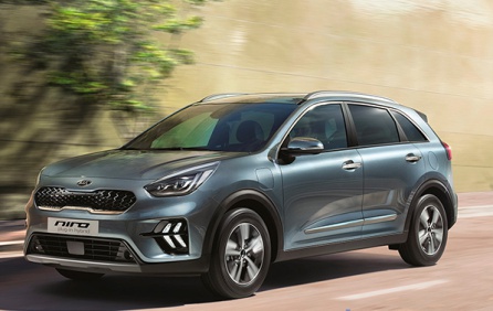 Modelo Kia Niro, que lidera el ránking de vehículos eléctricos medianos. Modelo Kia Niro, que lidera el ránking de vehículos eléctricos medianos.
