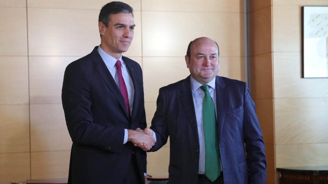 El PNV apoya la investidura de Pedro Sánchez