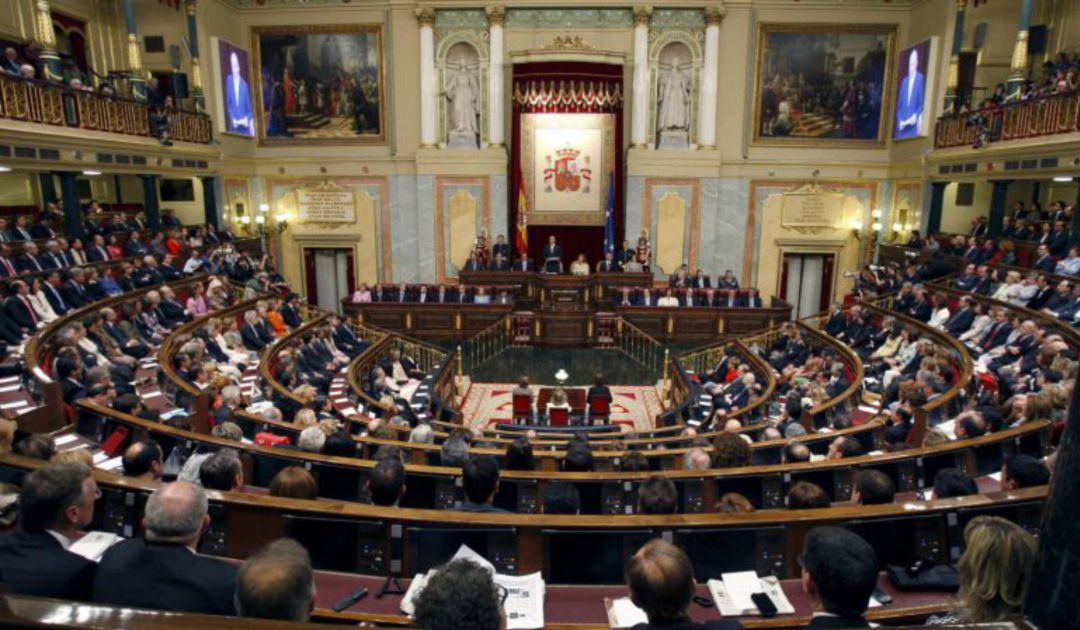 Hemiciclo del Congreso de los Diputados. Hemiciclo del Congreso de los Diputados.
