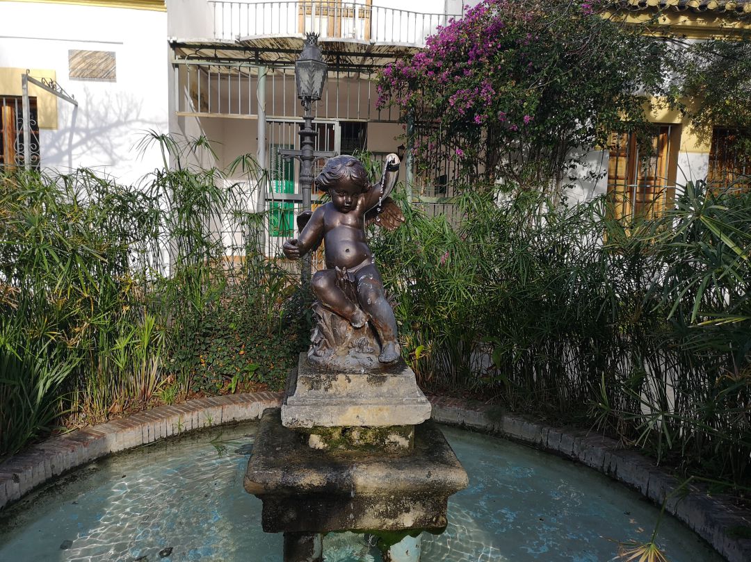 La figura ubicada junto a la antigua 'Casa del Guarda' será remodelada próximamente La figura ubicada junto a la antigua 'Casa del Guarda' será remodelada próximamente