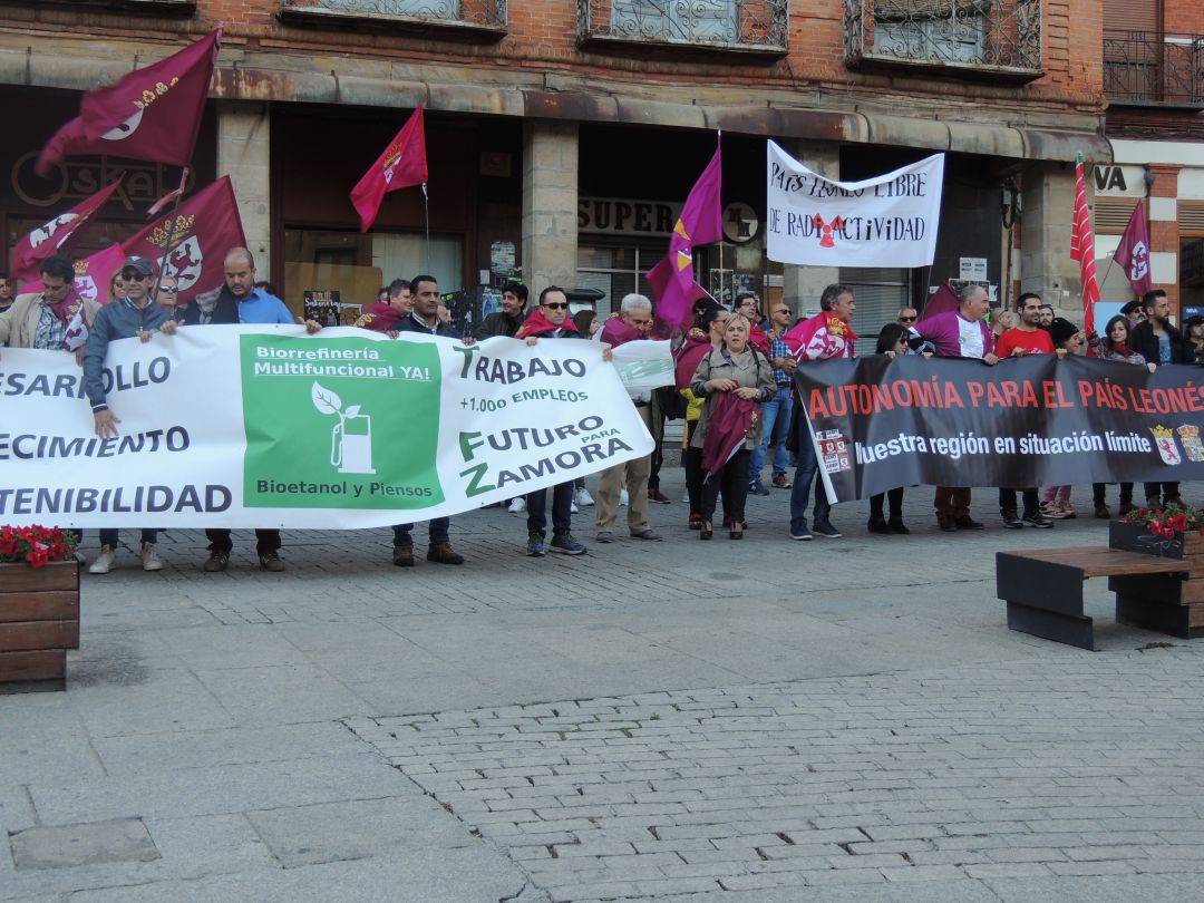 Manifestación leonesista en Benavente Manifestación leonesista en Benavente